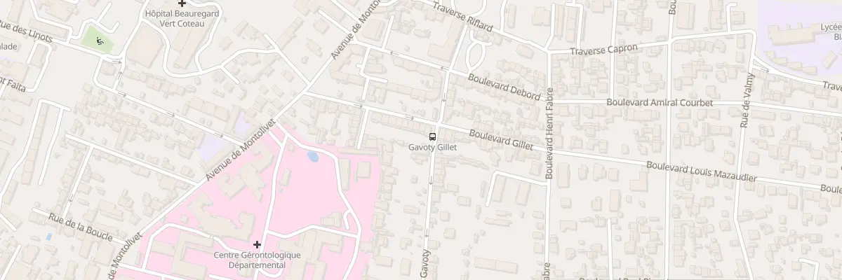 Plan du 30 Bd Gillet à Marseille 12e Arrondissement