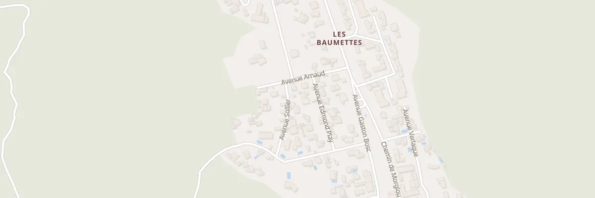 Plan du 3 Av Sollier à Marseille 9e Arrondissement