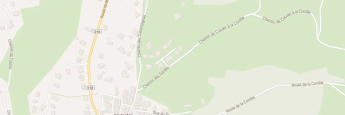 Plan du 50 Imp Bellevue à Jujurieux