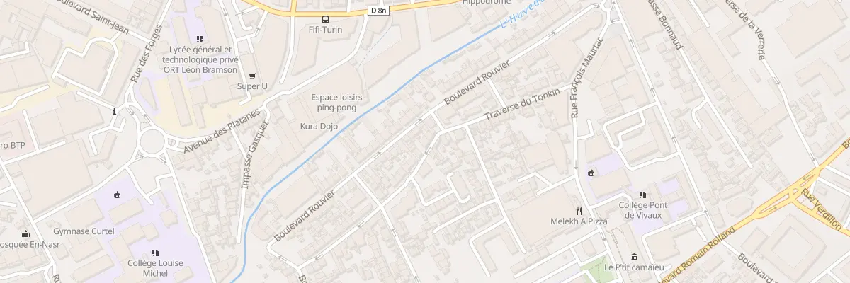 Plan du 38 Tra du Tonkin à Marseille 10e Arrondissement