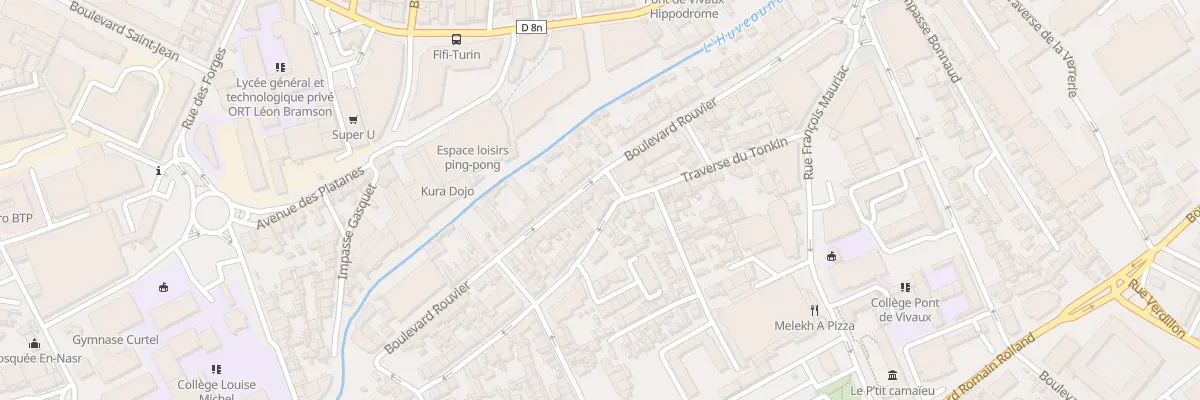 Plan du 49 Bd Rouvier à Marseille 10e Arrondissement