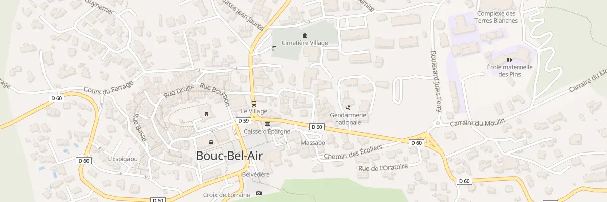 Plan du 116 Rue de Versailles à Bouc-Bel-Air