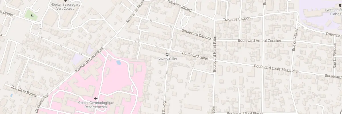Plan du 32 Bd Gillet à Marseille 12e Arrondissement