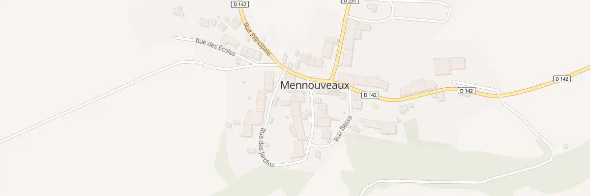 Plan du 5037 Le Village à Mennouveaux