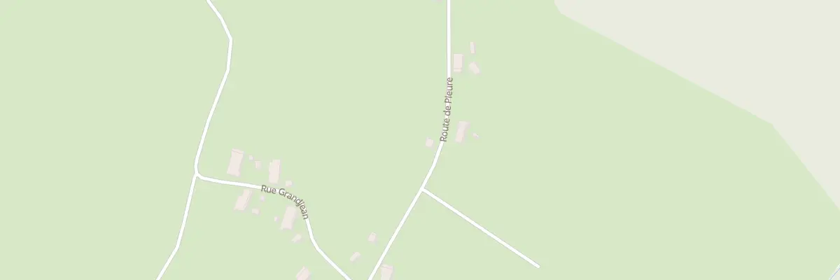 Plan du 3 Rte de Pleure à Rye