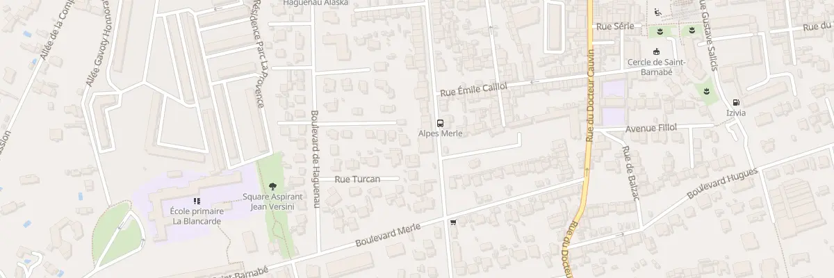 Plan du 46 Bd des Alpes à Marseille 12e Arrondissement