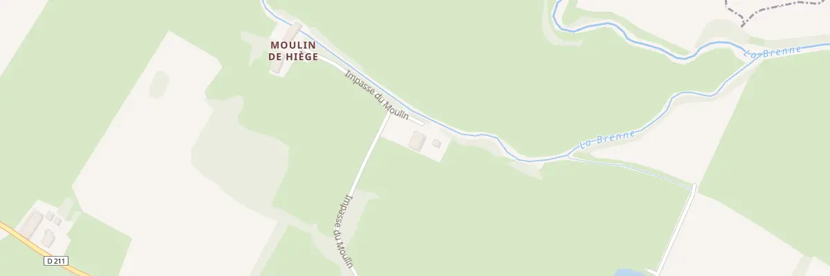 Plan du 2 Imp du Moulin à Mouthier-en-Bresse