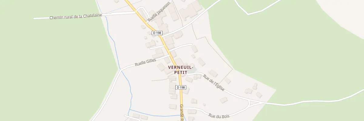 Plan du 12 Grande Rue à Verneuil-Petit