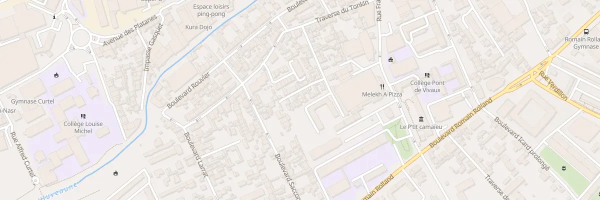 Plan du 15 Imp Marius Alric à Marseille 10e Arrondissement