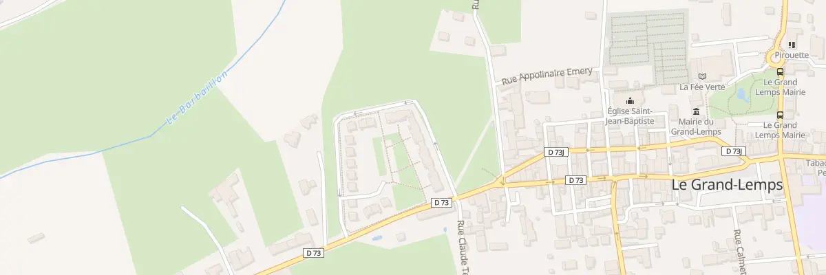 Plan du 5 Rue des Primeveres au Grand-Lemps