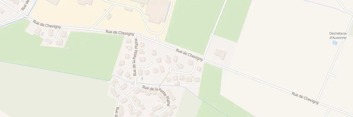 Plan du 5 Rue de la Galère à Auxonne