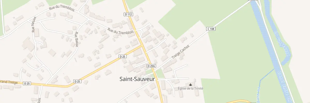 Plan du 10 Gr Grande Rue à Saint-Sauveur