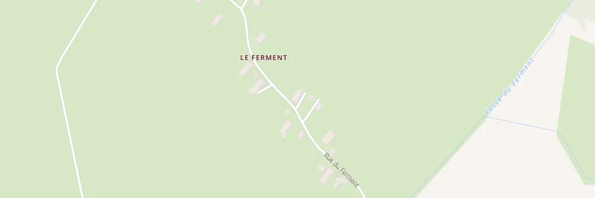 Plan du 8 Rte du Ferment à Rye