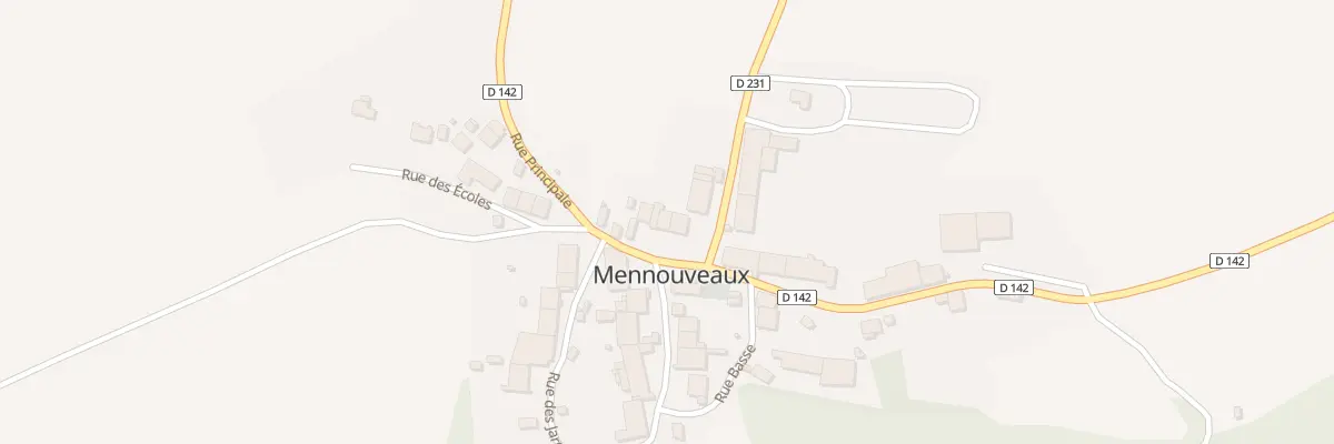 Plan du 5014 Le Village à Mennouveaux