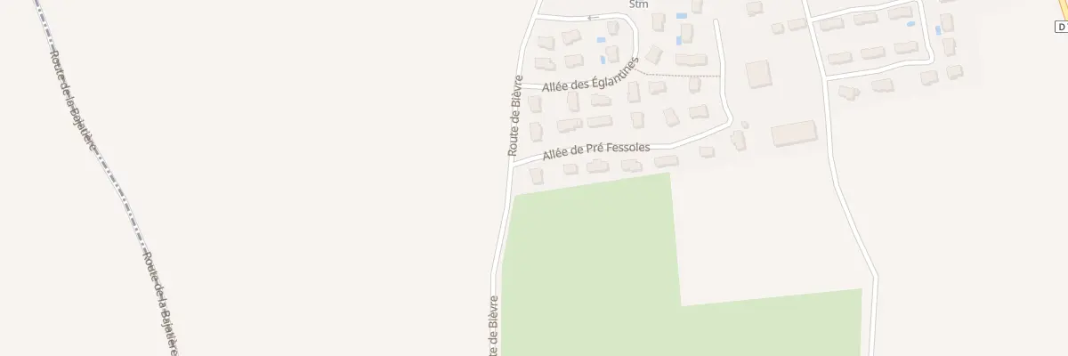 Plan du 2 All de Pre Fessoles au Grand-Lemps