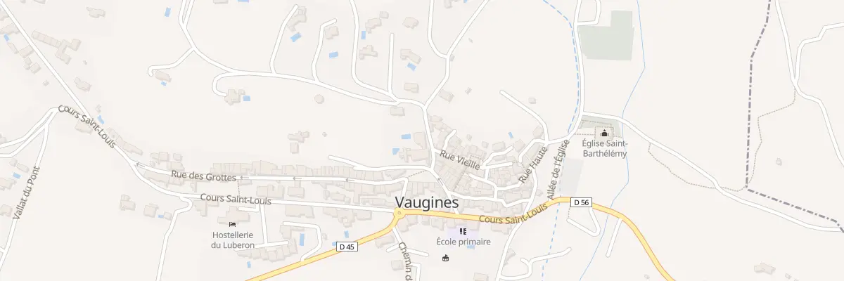 Plan du 5283 Rue de la Fontaine à Vaugines