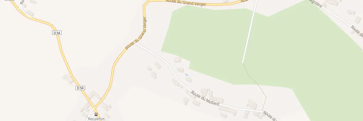 Plan du 11 Rte du Mollard à Rochetoirin