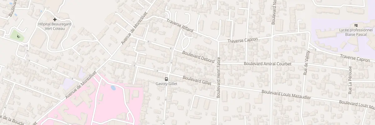 Plan du 34 Bd Debord à Marseille 12e Arrondissement