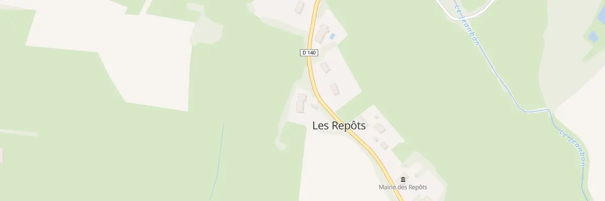 Plan du 5001 Rue de la Mairie aux Repôts