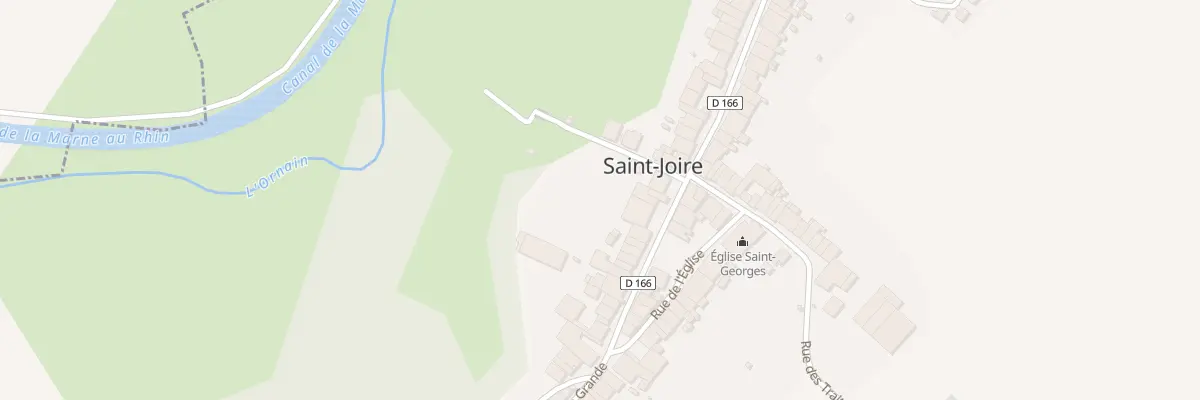 Plan du 6 Gr Grande Rue à Saint-Joire