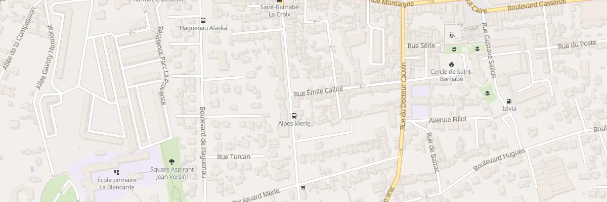 Plan du 37 Bd des Alpes à Marseille 12e Arrondissement