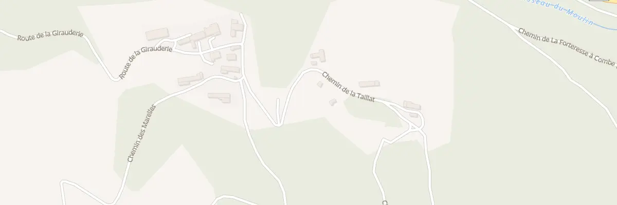 Plan du 270 Chem de la Taillat à La Forteresse