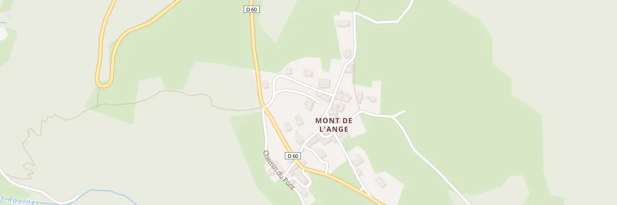 Plan du 5429 Mont de l’Ange à Torcieu
