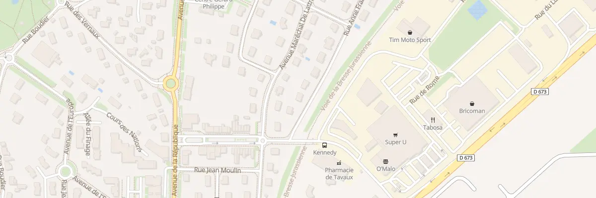 Plan du 56 Rue Anne Franck à Tavaux