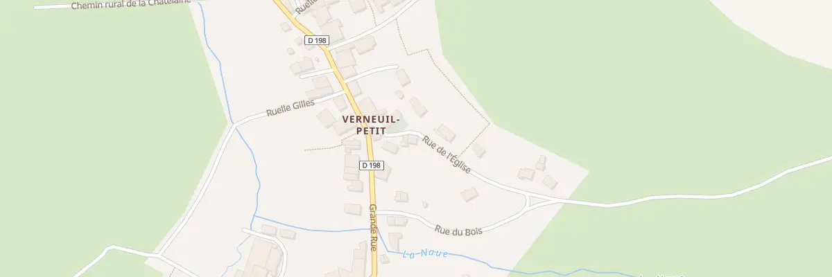 Plan du 2B Rue de l’Eglise à Verneuil-Petit
