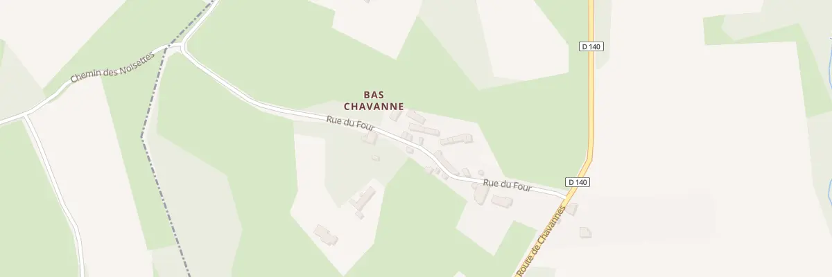 Plan du 196 Rue du Four à Bouvesse-Quirieu