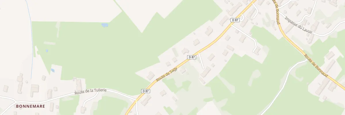Plan du 436 Rte de Sagy à Savigny-en-Revermont