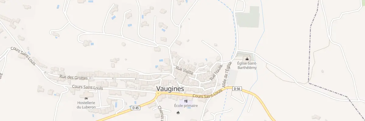 Plan du 5102 Rue des Coquillages à Vaugines