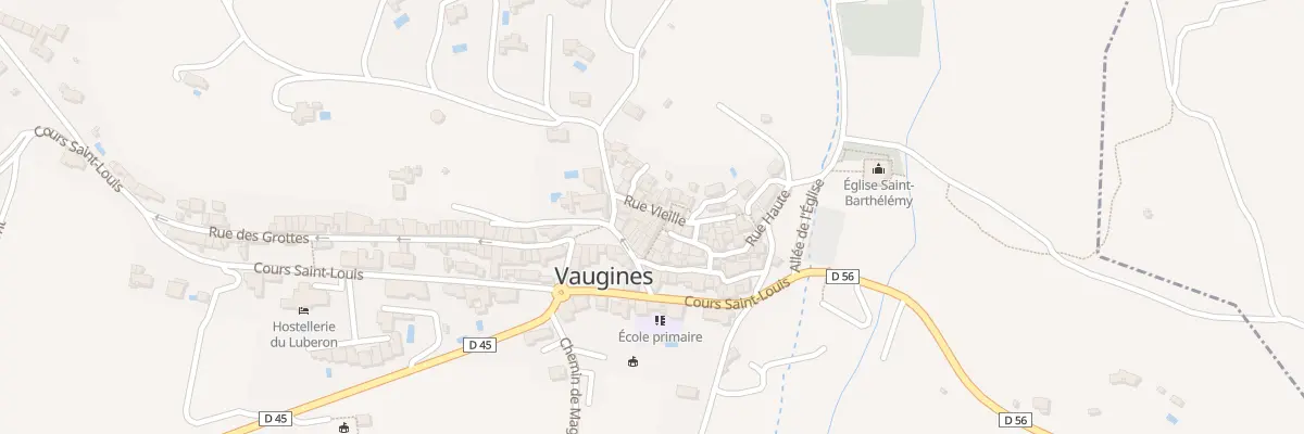 Plan du 5199 Rue Vieille à Vaugines