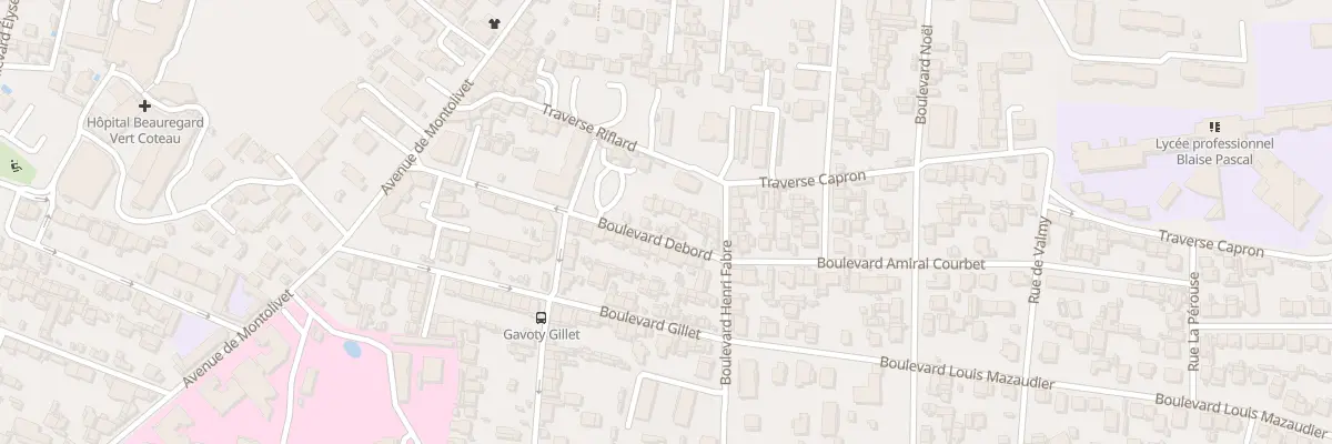Plan du 39 Bd Debord à Marseille 12e Arrondissement