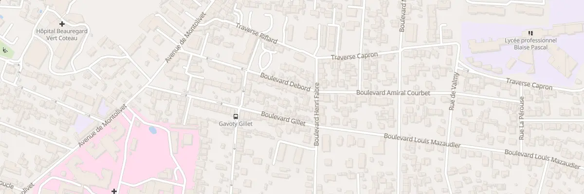 Plan du 48 Bd Debord à Marseille 12e Arrondissement