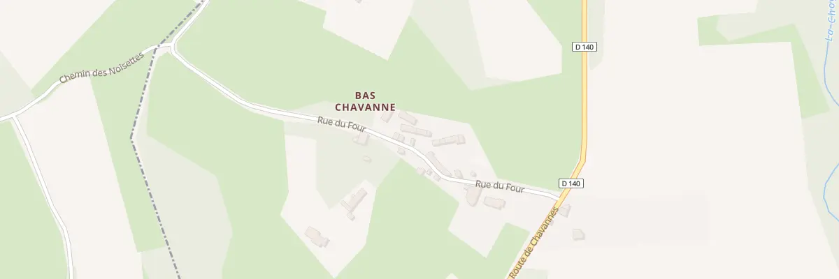 Plan du 186 Rue du Four à Bouvesse-Quirieu