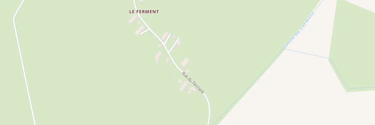 Plan du 4 Rte du Ferment à Rye