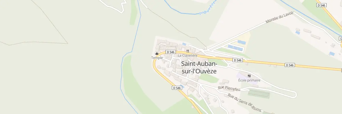 Plan du 5029 Le Village à Saint-Auban-sur-l’Ouvèze