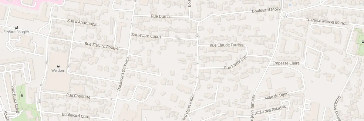Plan du 43 Bd Henri Fabre à Marseille 12e Arrondissement