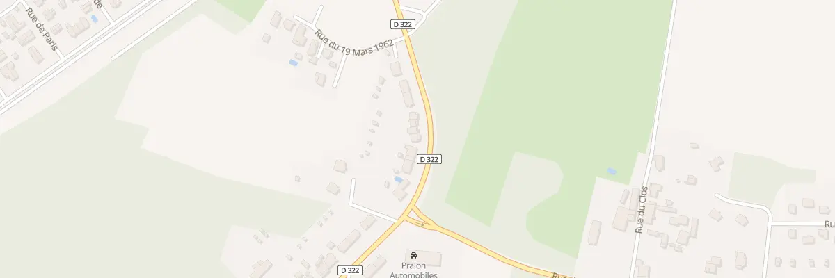 Plan du 84 Rue de Belvoye à Damparis