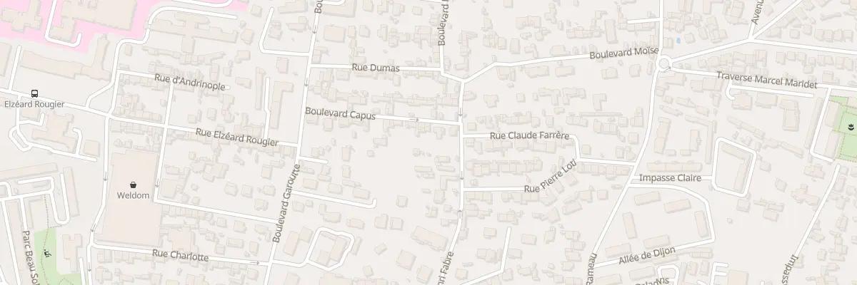 Plan du 3 Bd Capus à Marseille 12e Arrondissement