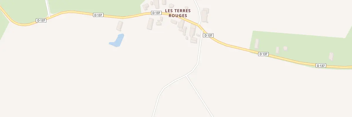 Plan du 3 Rte des Terres Rouges à Rye