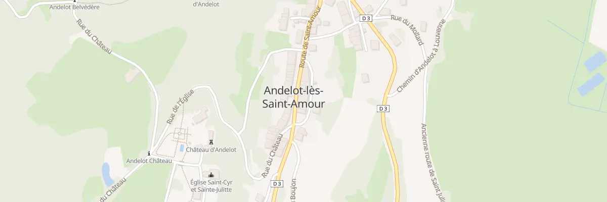 Plan du 5019 Imp du Centre à Andelot-Morval