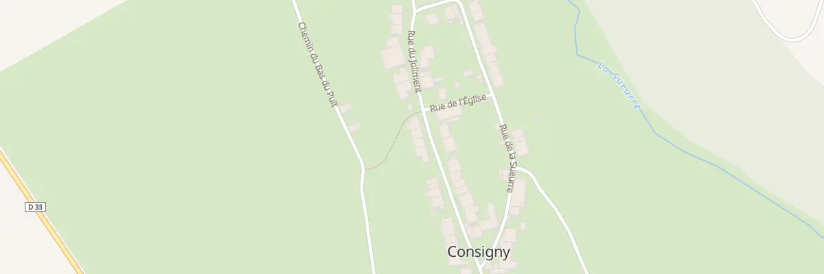 Plan du 29 Rue du Joliment à Consigny