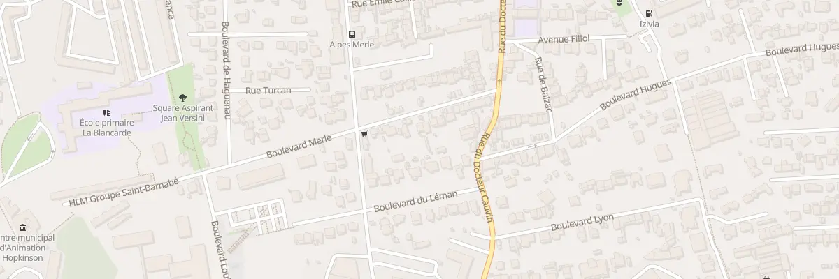 Plan du 15 Bd Merle à Marseille 12e Arrondissement