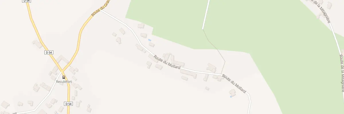 Plan du 27 Rte du Mollard à Rochetoirin