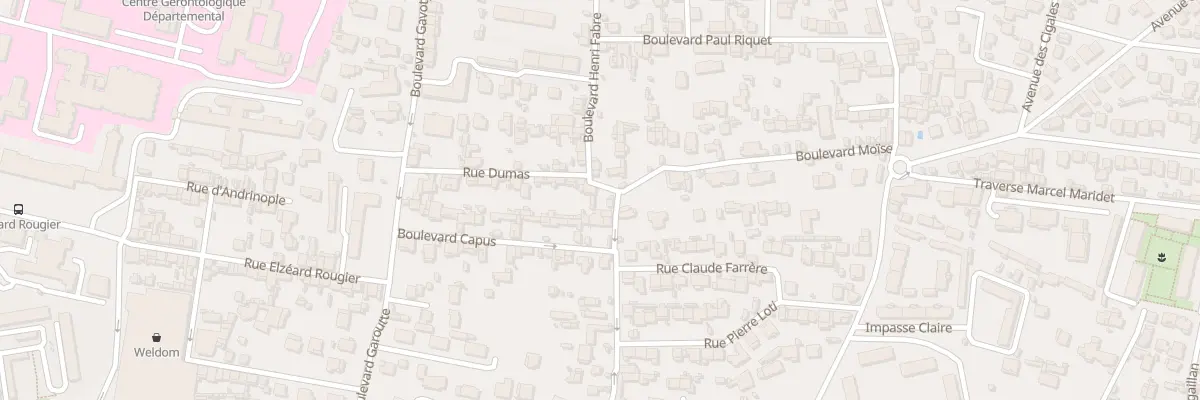 Plan du 51 Bd Henri Fabre à Marseille 12e Arrondissement