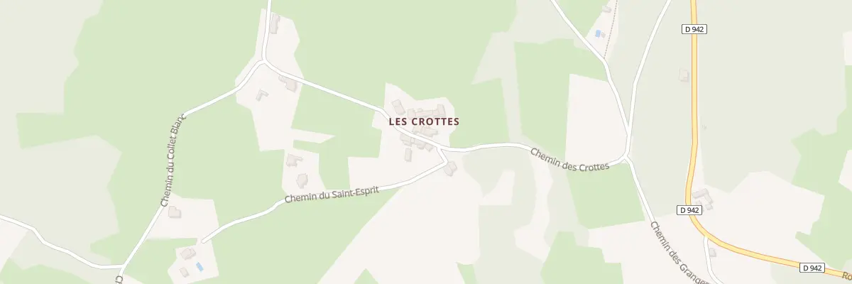 Plan du 485 Che des Crottes à Aurel