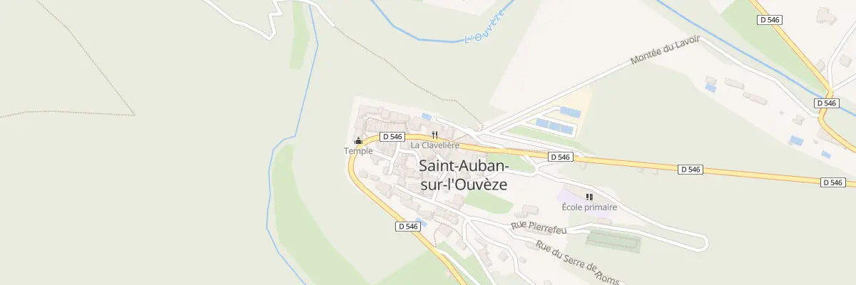 Plan du 5019 Le Village à Saint-Auban-sur-l’Ouvèze
