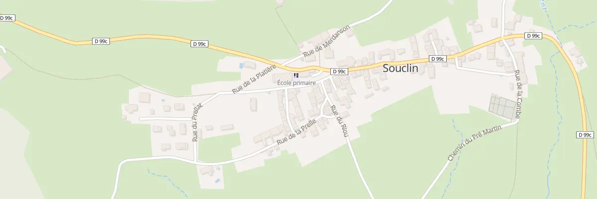 Plan du 23 Rue de la Croix à Souclin